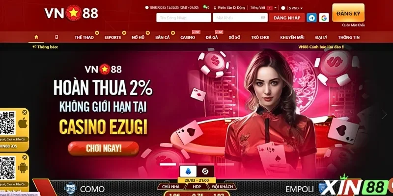 VN88 được nhiều cược thủ biết đến trong các app đánh lô đề chất lượng